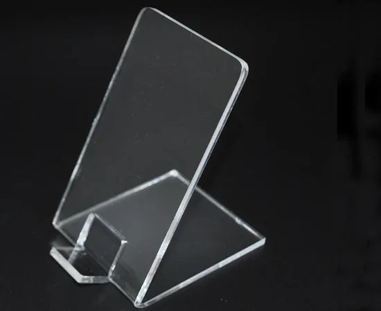 Clear Acrylic Cellphone Holder Smartphone Display Holder - Buy Clear ...