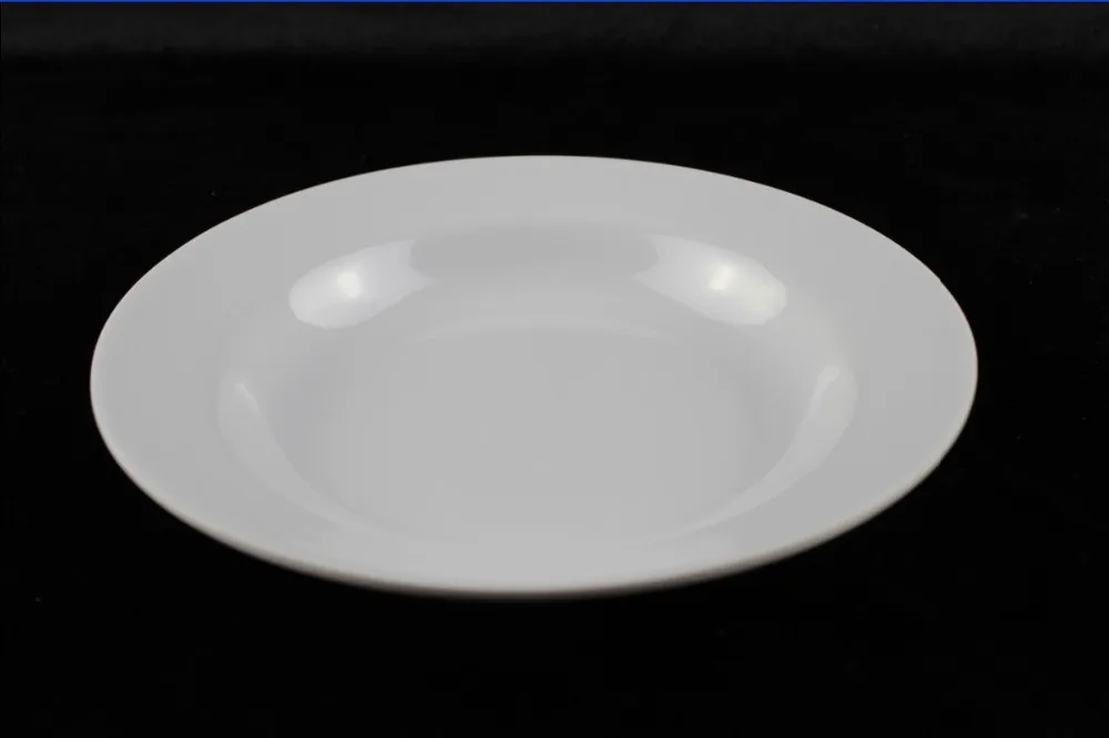 9inch 100%melamine white plate