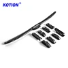 Multi-functional hybrid frame universal auto car double windshield arms wiper blade
