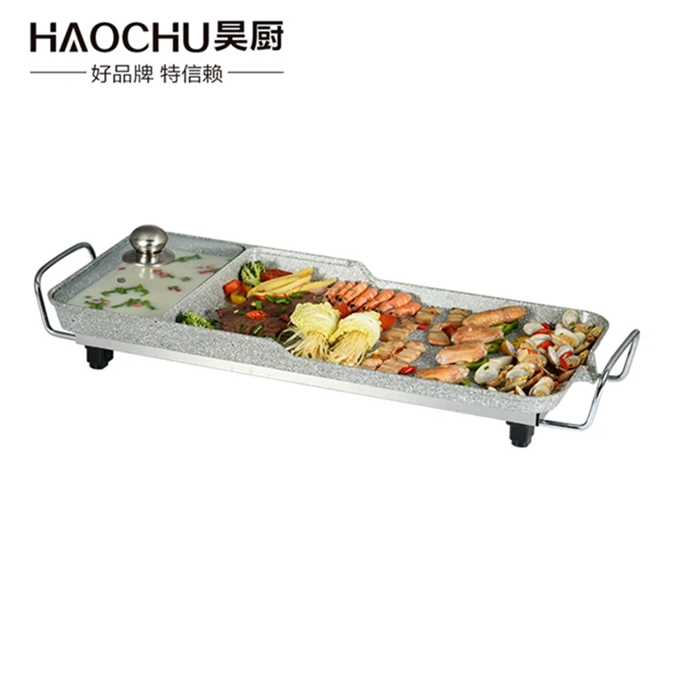 
OEM Cookware Barbecue pan and Chicken Multifunction Electric Grill 