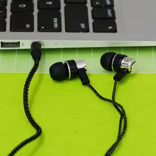 Universal MP3/mp4 Roping Stereo 3.5mm Subwoofer Earphone In Ear Headphone Earbud