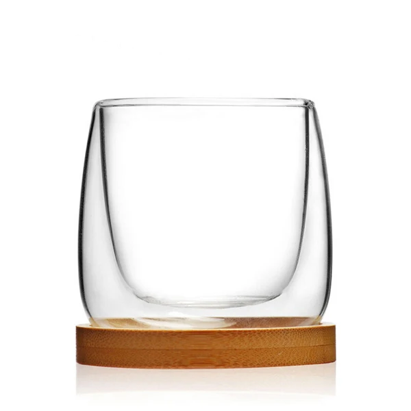 80毫升透明耐热双层浓缩咖啡杯子定制玻璃意式咖啡茶杯