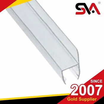 Custom Pvc Glass Shower Door Seal Strip Rubber Seal For Roller