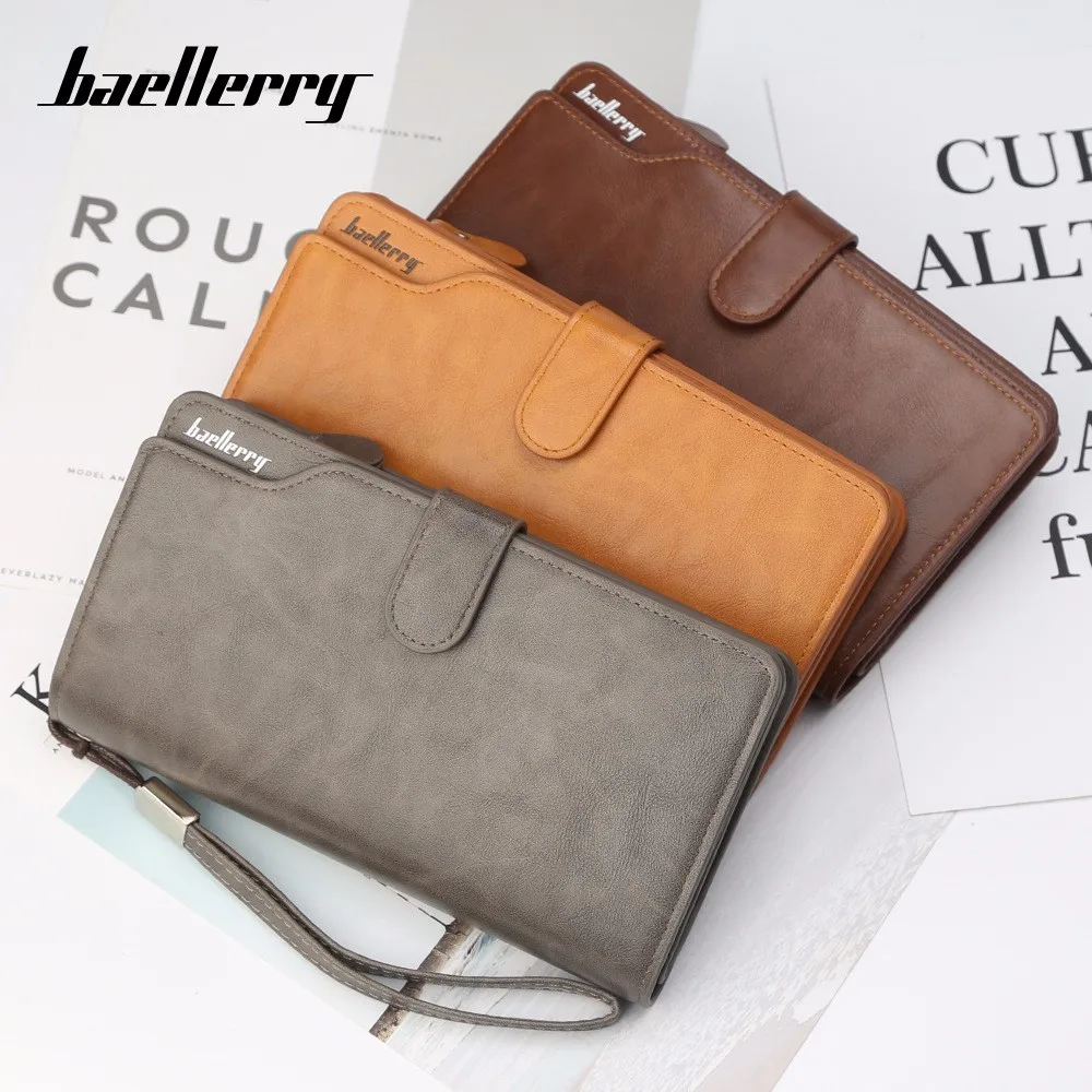 Wholesale Wallet Baellerry Brand Made Of Pu Leather For Men - Buy ...