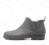 Winter Style Ankle Rain Boots with Heel for European Markets