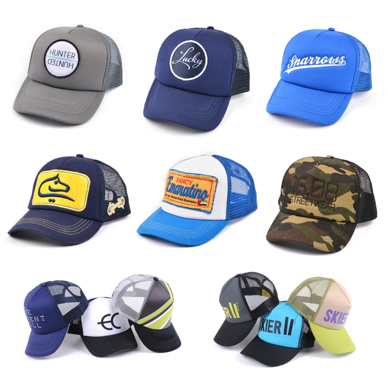 Wholesale Baseball Caps Hat Custom Embroidery Logo Mens Hat Suppliers