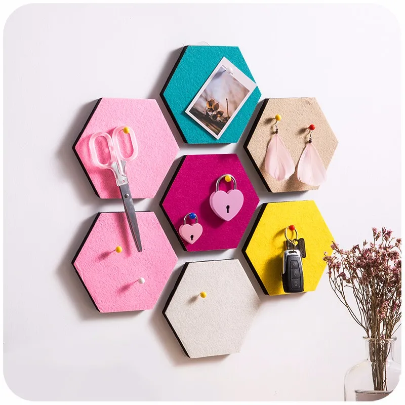 2019 Colorful Removable Felt Adhesive Wall Sticker For Room Decoration