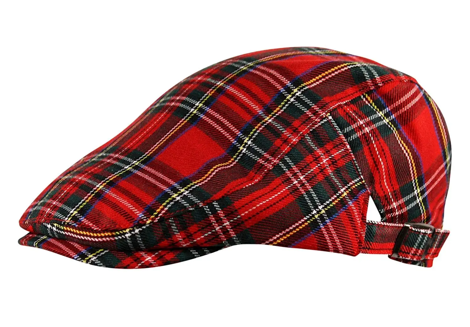 Кепка g&h Scottish Tartan Flat cap - красный