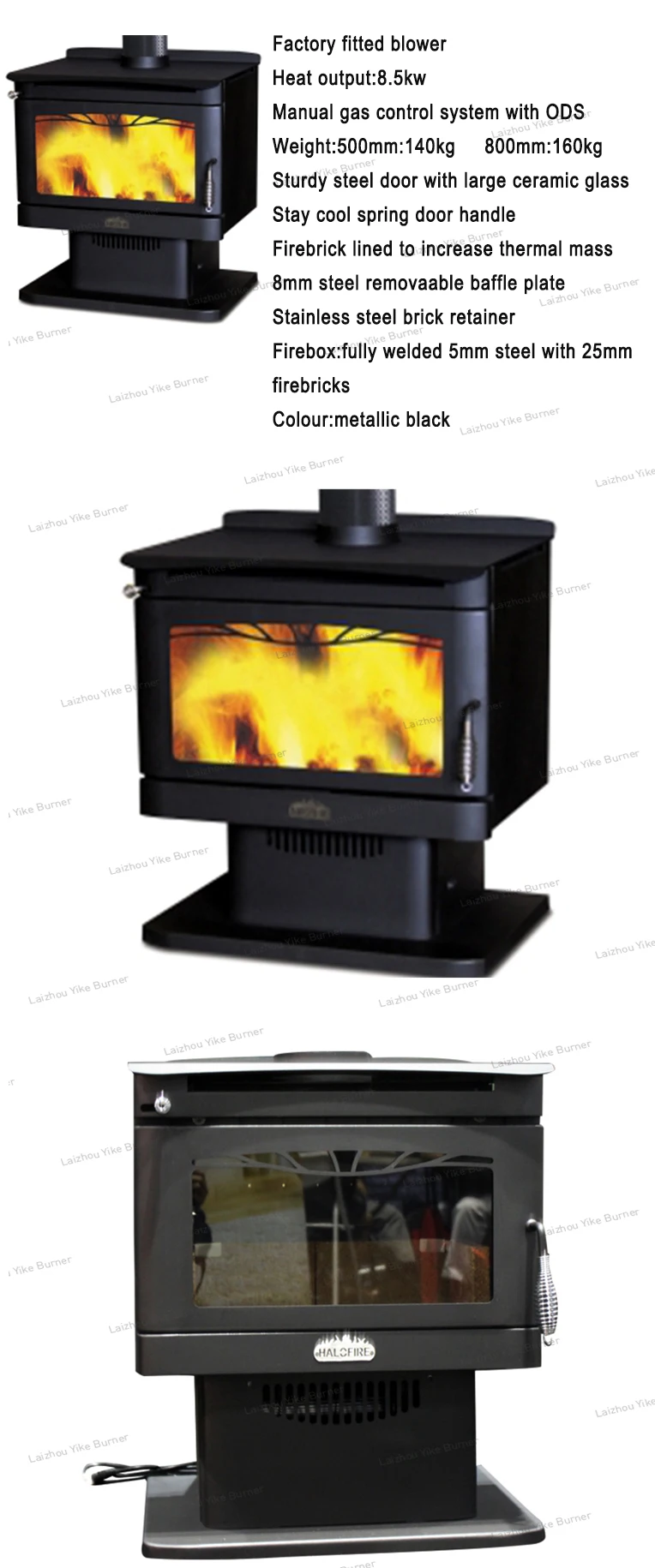 European Tiny Cast Iron Wood Stove Insert Fireplace View European