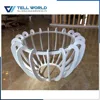 Acrylic adjustable coffee table mirror nightstand side table
