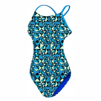 Oeko-tex Recycled Polyester Training One Piece Swimsuit Pbt Performance ...