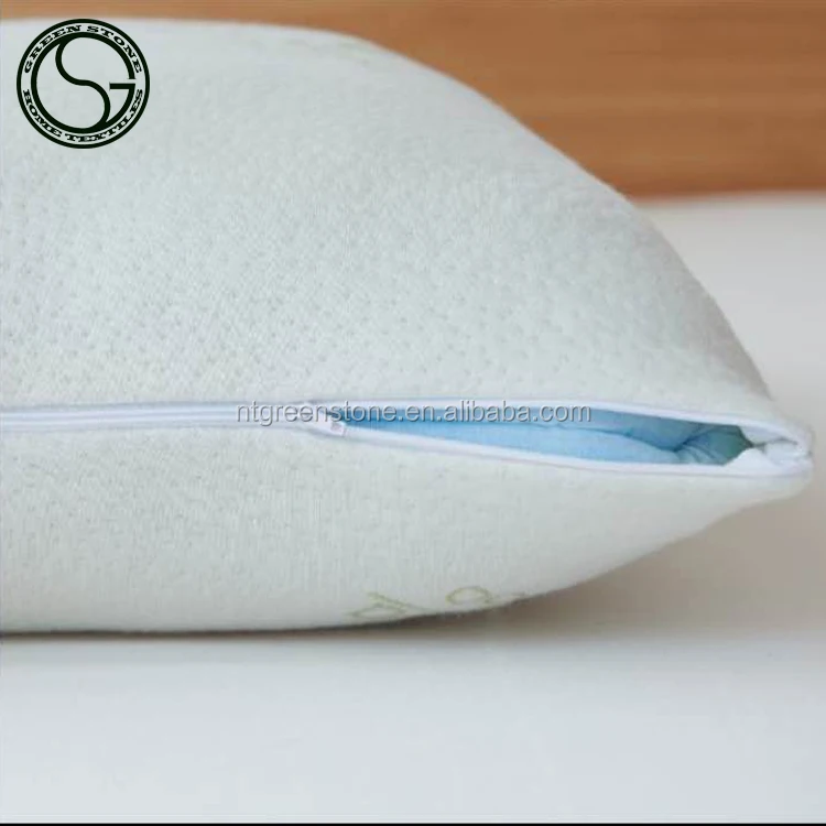 Hot Selling Adjustable Aloe Vera Bamboo Pillow Shredded Memory Foam