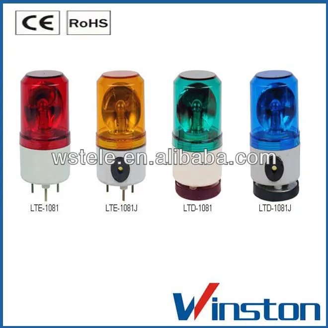 LTE1101 Rotary warning light emergency warning light, View crane warning lights construction