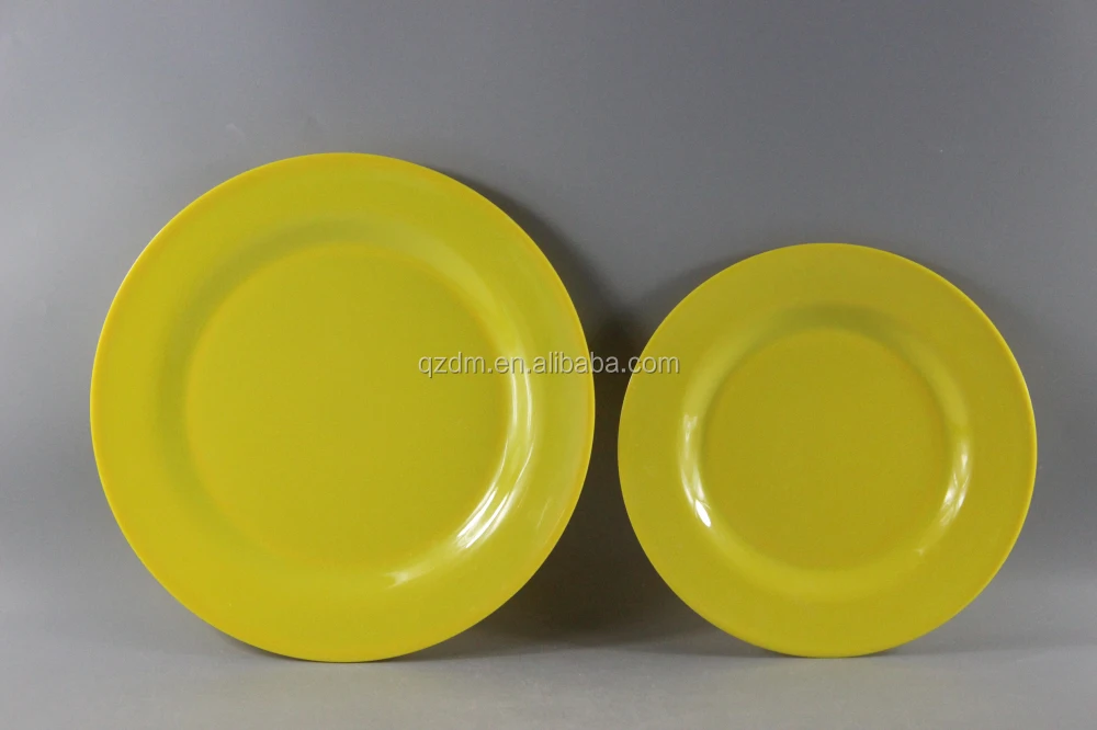 Heart Shape Melamine Kids Dinner Plate