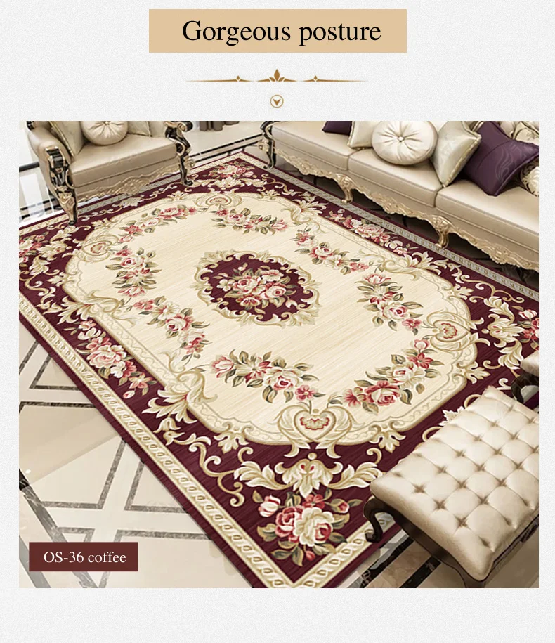 High quality beautiful healthy luxury royal hotel floor carpet living room