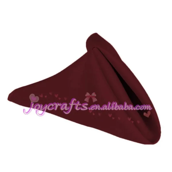 JNK-010  17 in. Polyester Napkins Burgundy (1 Dozen).jpg