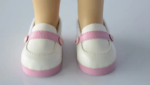 clarks shoes with doll in heel name