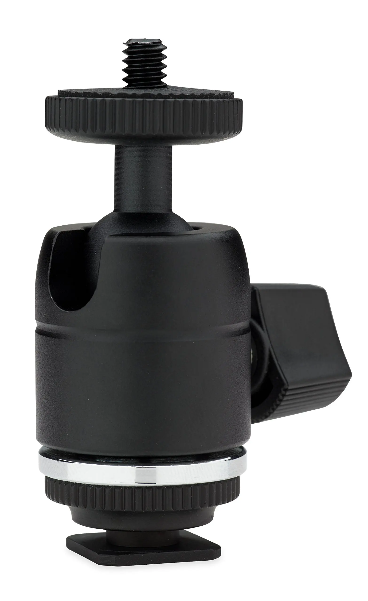 Kupo KG010011 Mini Ball Head with Hot Shoe Adapter (Black)