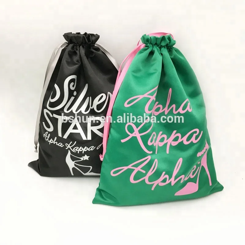 Promotional Customized Thick Satin Drawstring Shoe Bag Buy High Heel Shoe Bag,Satin Dust Bag