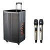 MBA 12 inch Portable PA System with Dual Wireless UHF Microphones USB SD MP3 Player Bluetooth