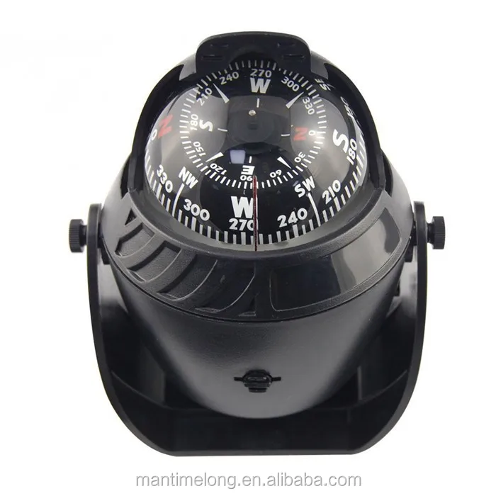 Black Light Universal Car Fixable Rocking Lensatic Compass Night Lights