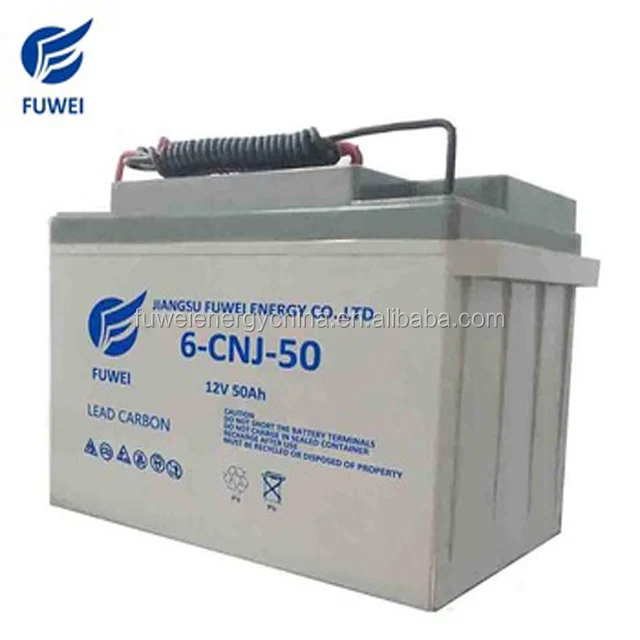 
12V 50ah Solar Deep Cycle AGM Gel Lead Acid UPS Battery 