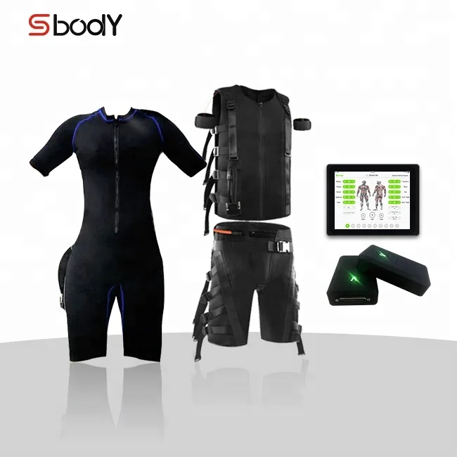 Powerful New Wireless Electric Muscle Stimulator Suit / Electro Fitness