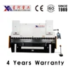 WC67k-100T/4000 cnc press brake with E21 controller and crowning compensation for 4mm MS door frame