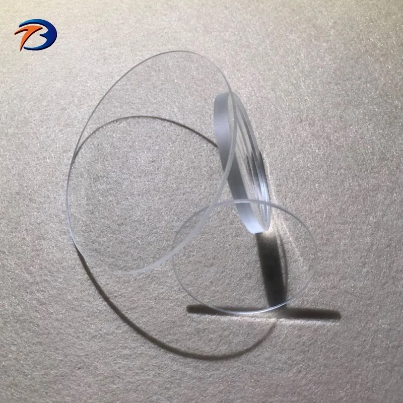 Optical  fused quartz glass sheet lens China
