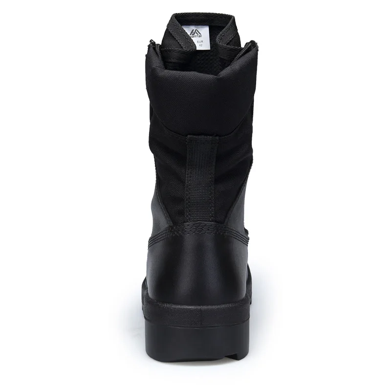Topsion Men Women Used High Ankle American Tactical Army Shoes Military Combat Canvas Boots