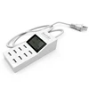 Universal High Quality Multi-port USB Charger LED Screen Fast Charge 8 port USB Charger