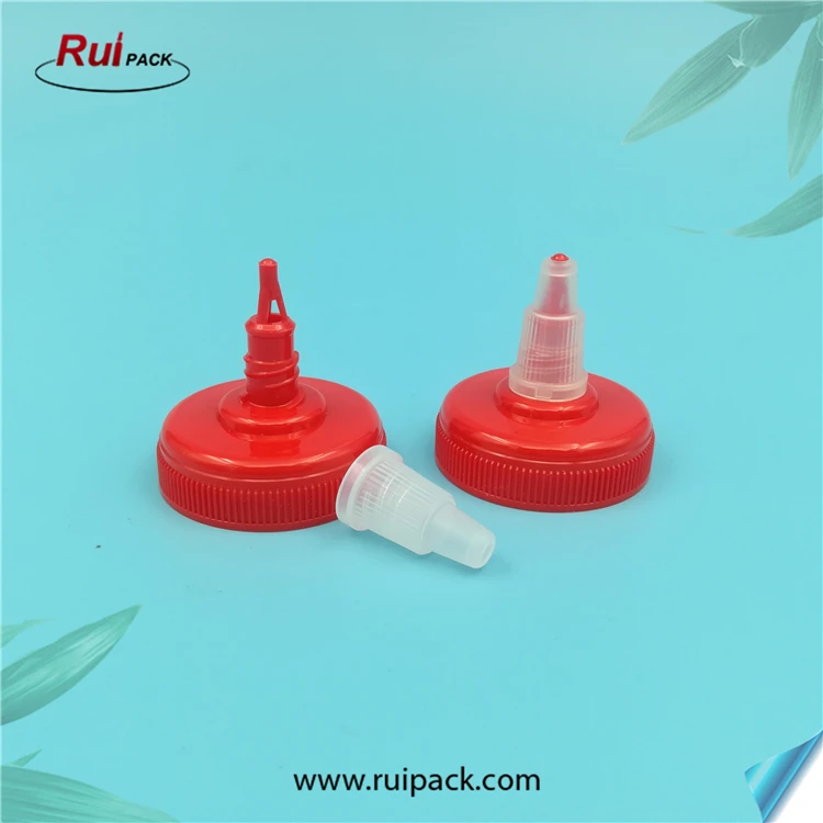 New Design 37mm Pointed Nozzle Mouth Twist Top Cap For Paint Bottle ...