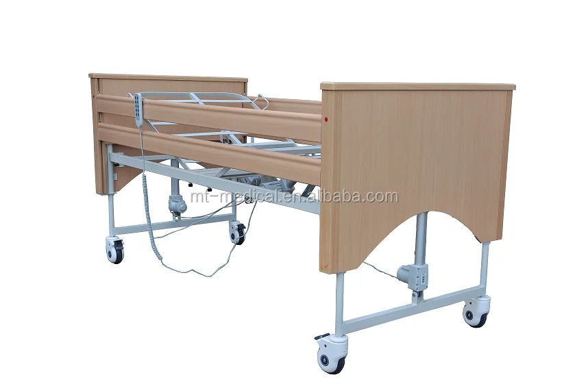 Hospital folding six functions patient furniture electric nursing bed