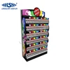 Customized metal floor display stand for spray cans display rack