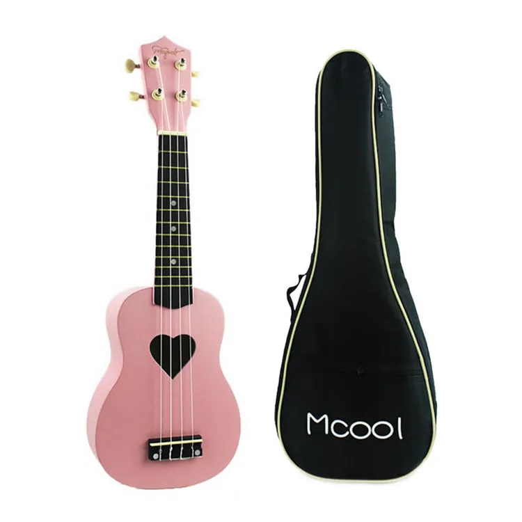 China Ukulele Manufacturers Wholesale Cheap Colorful Pink Ukulele With