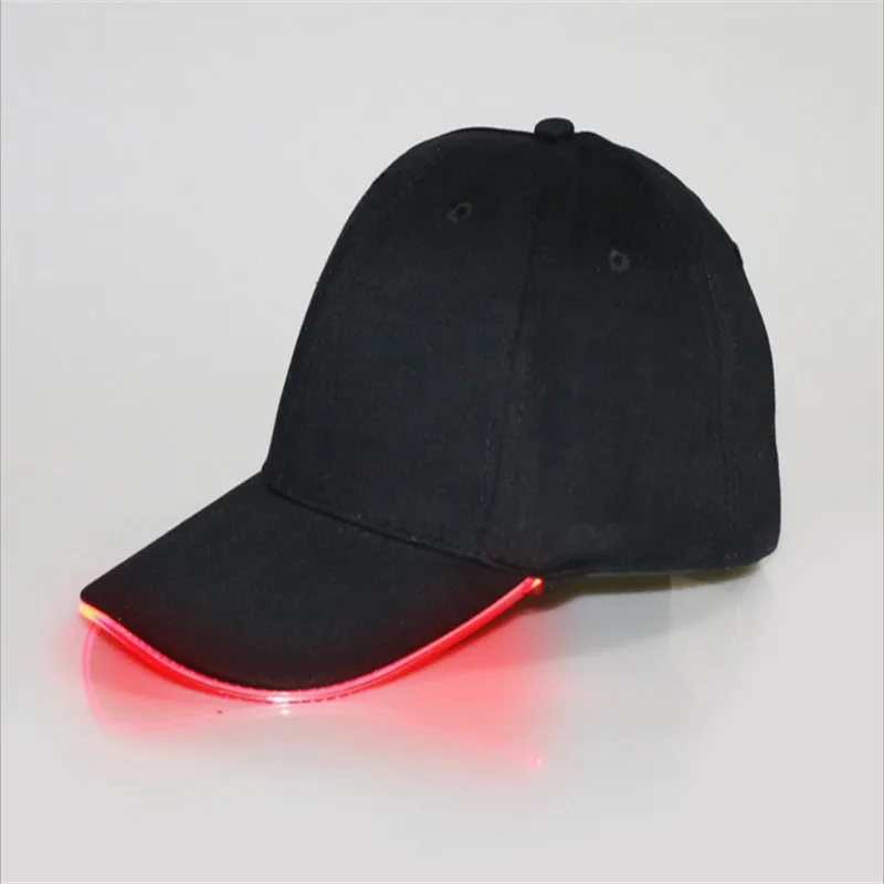 Unionpromo custom cotton multi color led light baseball cap brand