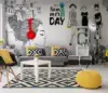 [Self-Adhesive] Australia 3D Summer Girl Comic 4 Wall Paper Exclusive MXY Wallpaper Mural Decal Indoor Wallpapers Poster Decal