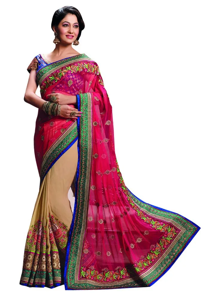 traditional party wear saree