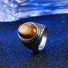 Silver Plated Mood Rings For Lovers Emotional Change Color Temperature Feeling Heartbeat Magic Rings
