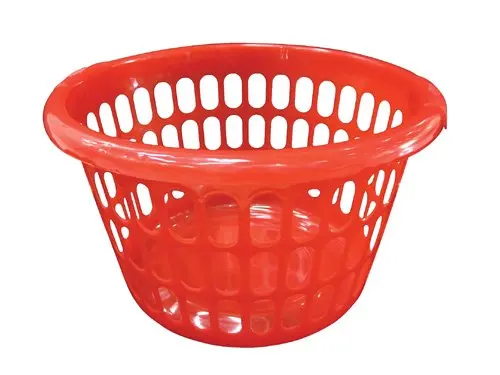 Good Quality Simple Red Plastic Design Laundry Basket Good Quality Simple Red Plastic Design Laundry Basket