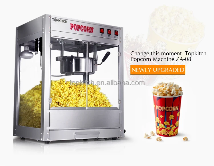 Ce Etl Approved All Stainless Steel Commercial Popcorn Machine Popcorn Maker Price