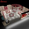 High Quality Round Cabinet Modern Jewelry Shop Counter Displays Showcase With Led Lighting System