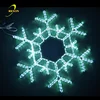 Outdoor Waterproof Christmas Snowflake Motif Lights With Controller