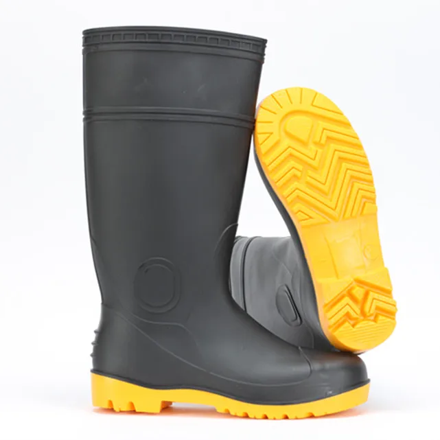 Long Pvc Safety Boots Safety Shoes 