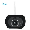 Lowes Outdoor Waterproof HD 1080P Solar Power WiFi IP Camera Home Surveillance P2P IR with Night Vision No cords True Wireless