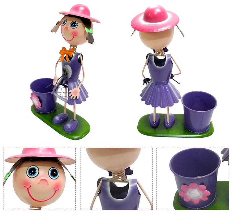 39cmh 最新金属花园男孩女孩数字花园花盆 Buy 女孩数字花园花盆 男孩数字花园花盆 金属男孩女孩花盆植物product On Alibaba Com