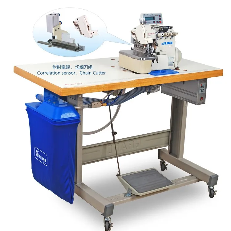 Jukl Overlock Sewing Machine Dd Motor Auto Induction Suction&thread