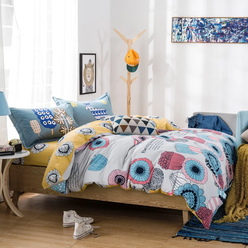 Cotton Bedsheet Beautiful Color Combination Yellow Grey White Cotton Bedsheet Beautiful Color Combination Yellow Grey White Great Quality Top In Price Kids Room