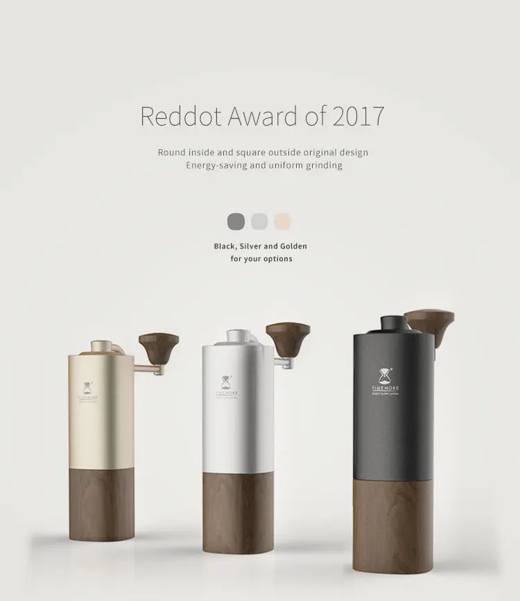 Portable Manaul Timemore Chestnut G1s Grinder With Titanum Burr 2017