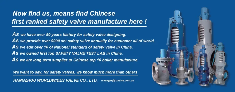 closed bonnet safety valve manufacturer